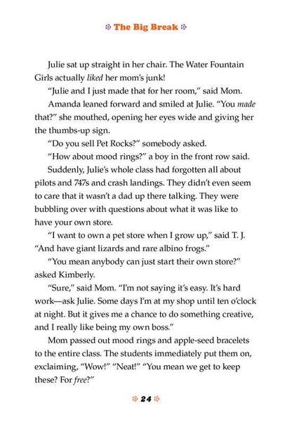 American Girl - Julie: The Big Break by Megan McDonald: Paperback; 120 pages / English