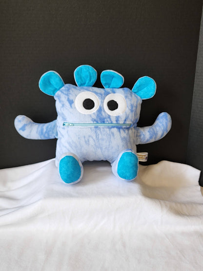 Skylar Cloud Worry Chomper - A Soothing Plush for Blue-Sky Serenity - Made In U.S