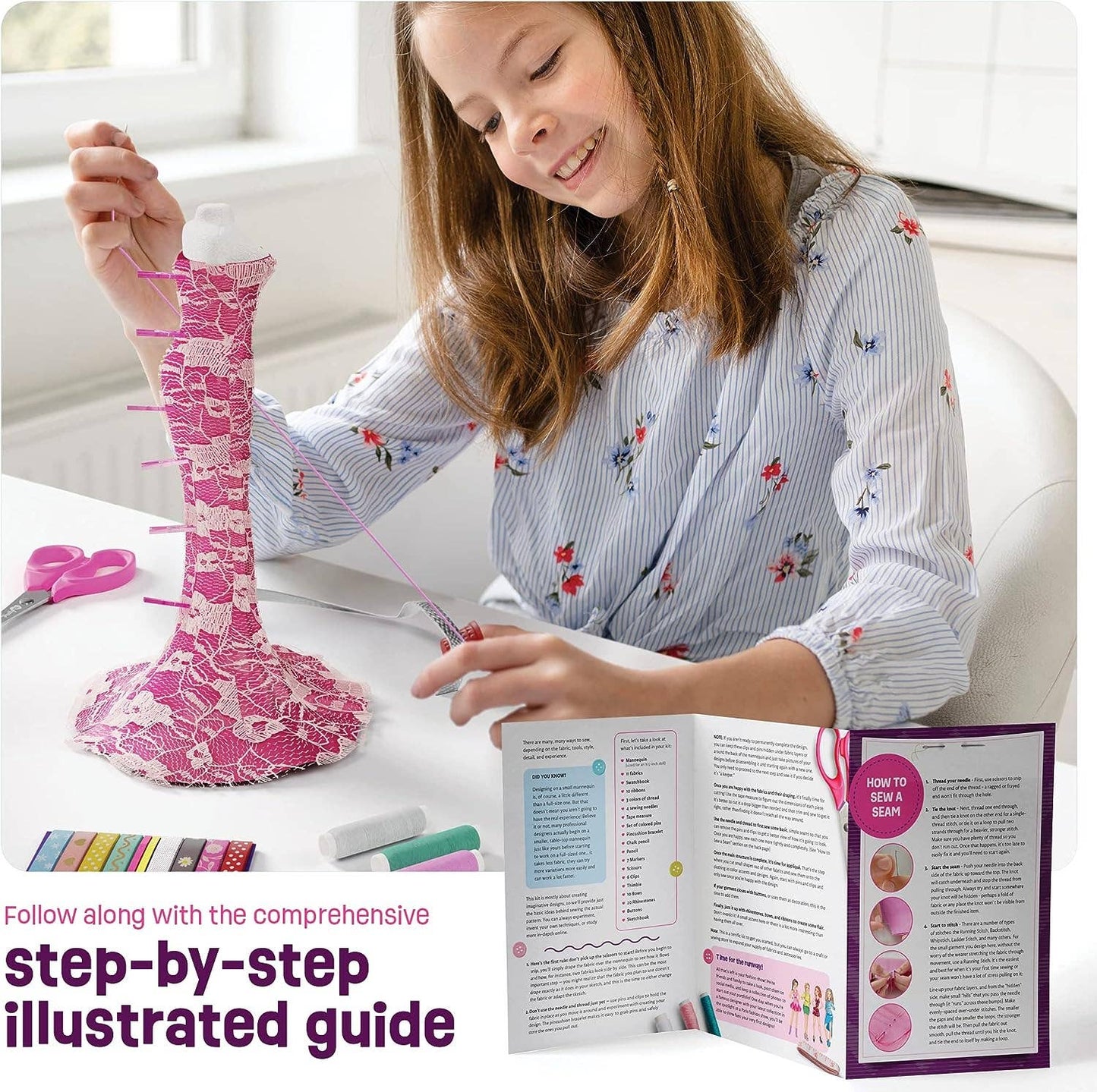 Dan&Darci - Fashion Design Studio - Sewing Kit for Kids