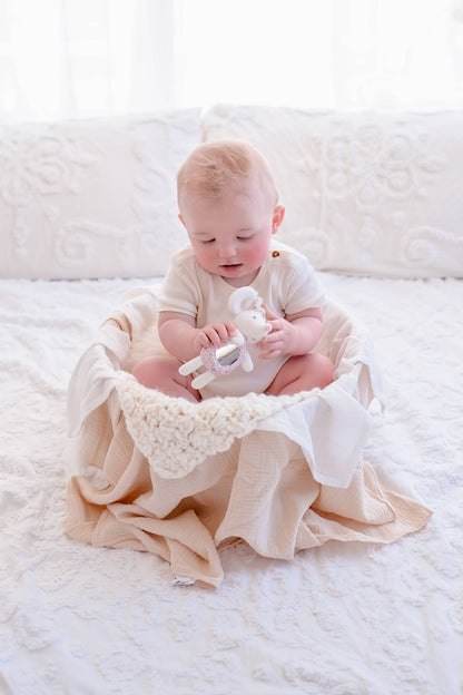 Meiya the Mouse - Sweet Sensory Fun for On-the-Go Babies - Made In Sri Lanka