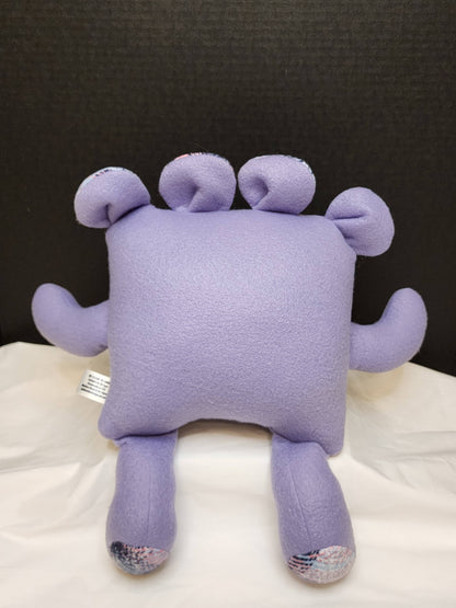 Vera Violet Worry Chomper - A Handmade Plush for Mindful Comfort - Made In U.S