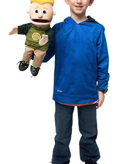 Silly Puppets Eddie Puppet – 14" Peach Skin Hand Puppet