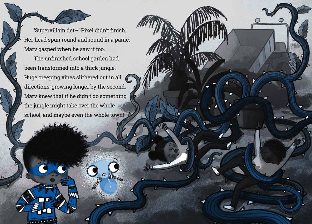 Marv and the Killer Plants: Paperback