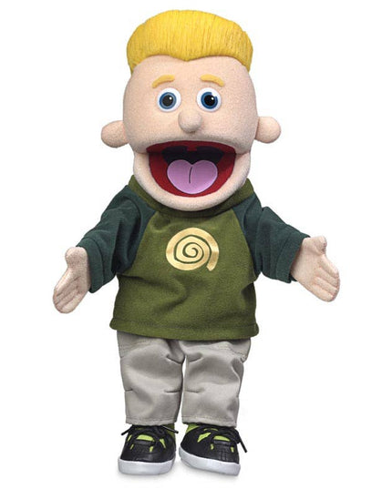Silly Puppets Eddie Puppet – 14" Peach Skin Hand Puppet