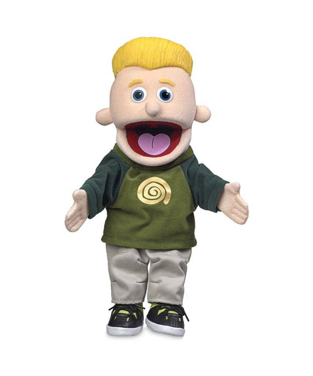 Silly Puppets Eddie Puppet – 14" Peach Skin Hand Puppet