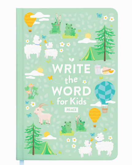 Bible Journal “Write the Word for Kids: Peace” – Faith-Based Scripture Writing Journal