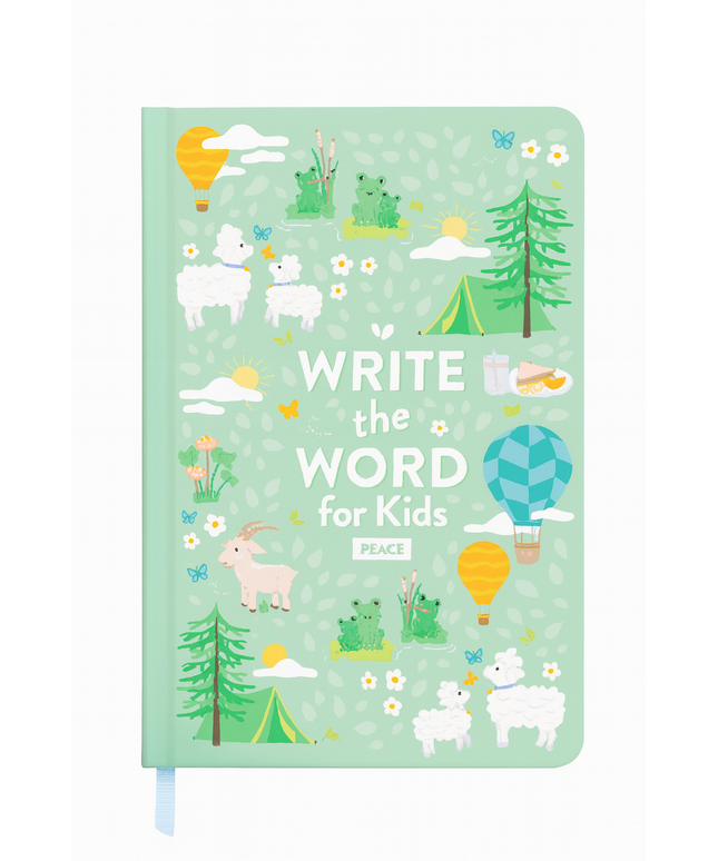 Bible Journal “Write the Word for Kids: Peace” – Faith-Based Scripture Writing Journal