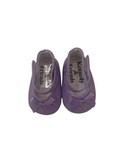 Purple Doll Shoes