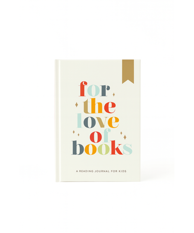 For The Love Of Books Journal on white background.