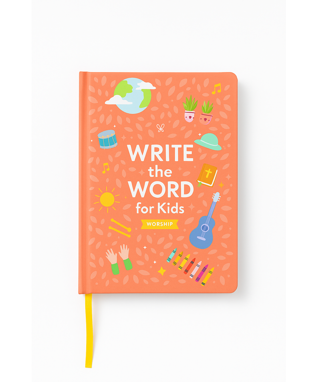Write The Word For Kids: Worship Book