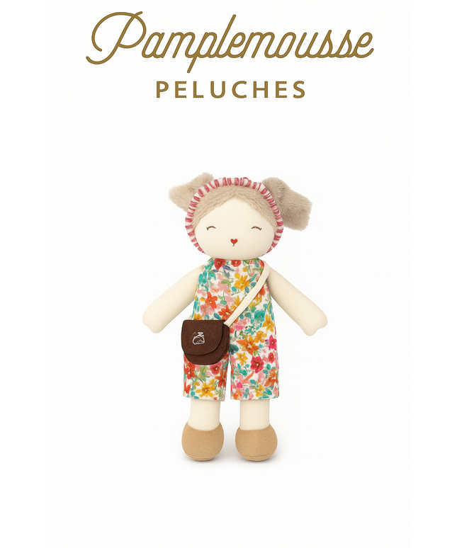 Pamplemousse Peluches Doll Shown
