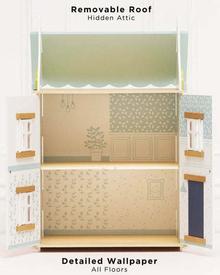 Wooden DollHouse Back