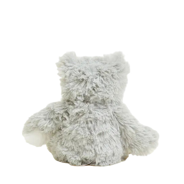 Junior Grey Cat Warmie on white background