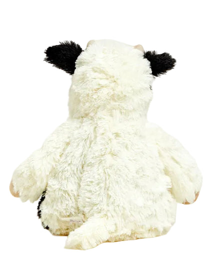 Large Black & White Warmie Cow Plush