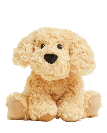Large Golden Dog Warmie on white background