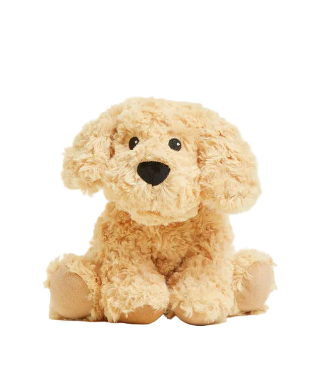 Large Golden Dog Warmie on white background