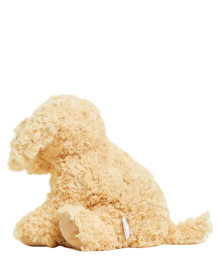 Large Golden Dog Warmie on white background