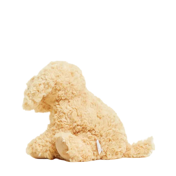 Large Golden Dog Warmie on white background
