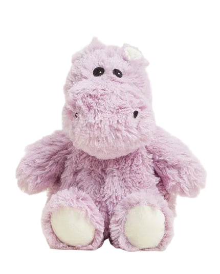 Pink plush toy on a white background