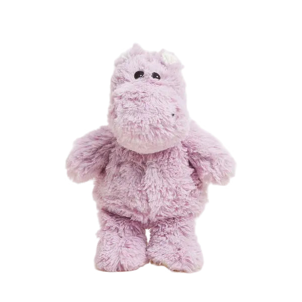 Pink plush toy on a white background