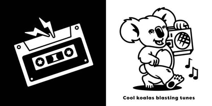 Contrast Book of Cool Tunes: Children's Board Book