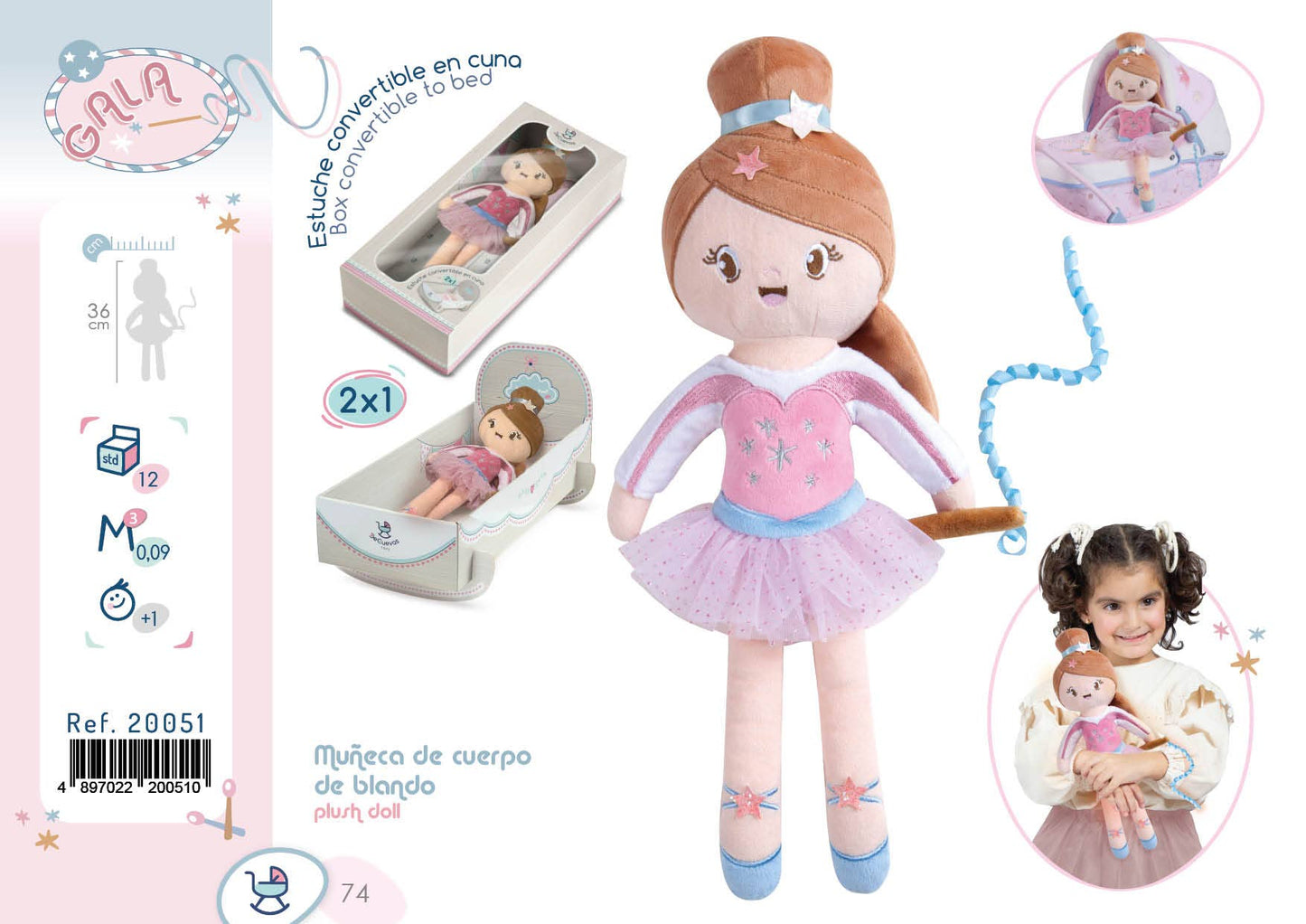 20051 Soft-bodied doll