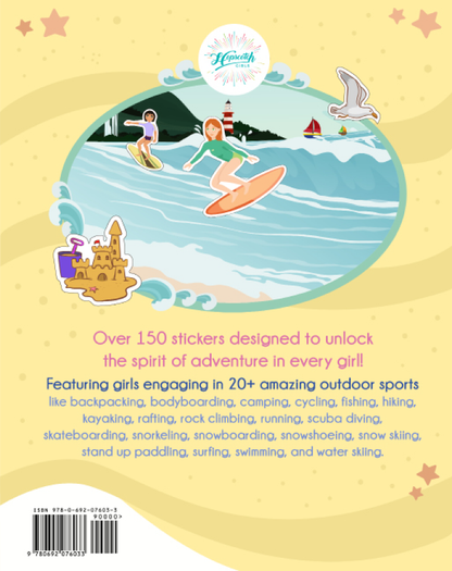Sticker Book for Girls - "Outdoor Sports Sticker Adventure"