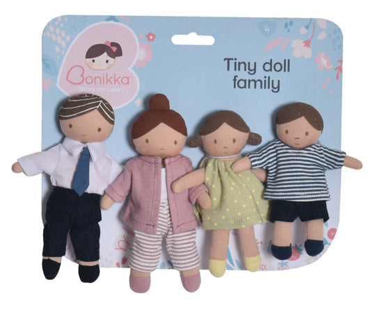 Your Little Doll Family - Sweetest Set for Tiny Play - Made In Sri Lanka