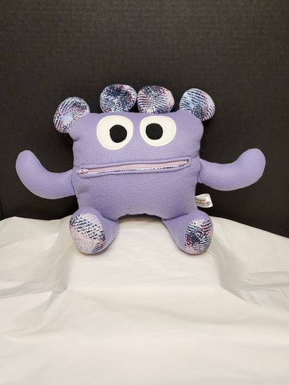 Vera Violet Worry Chomper - A Handmade Plush for Mindful Comfort - Made In U.S