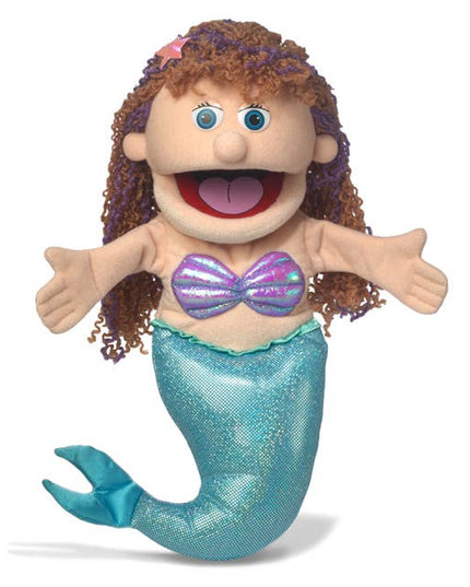 Silly Puppets Mermaid Puppet – 14" Hand Puppet