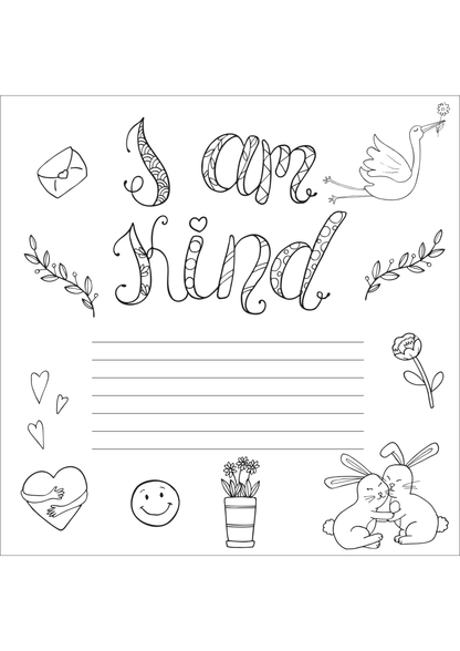 Fall Arts & Crafts for Girls - "I Am Confident, Brave..."