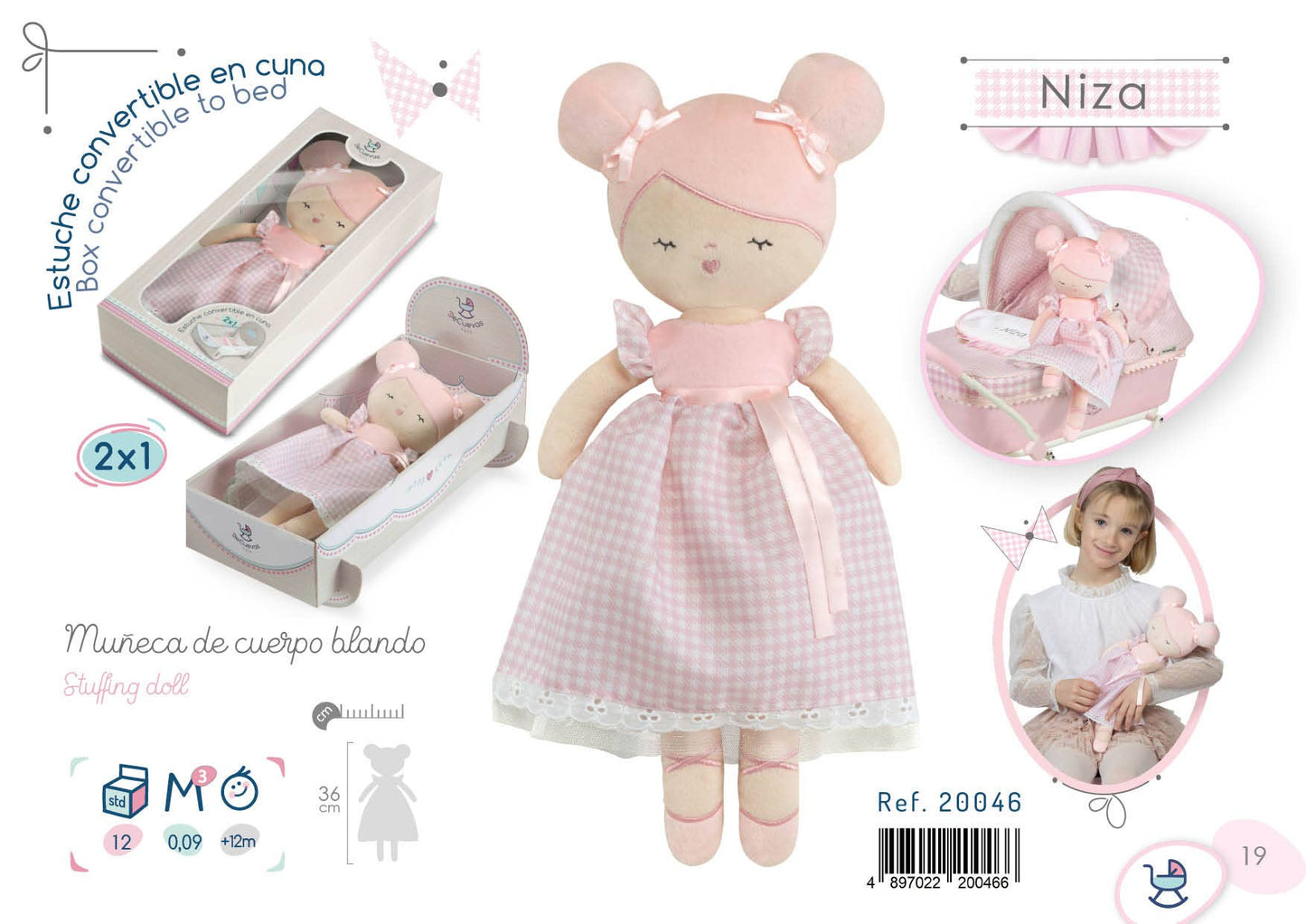 20046 “NICE” SOFT DOLL