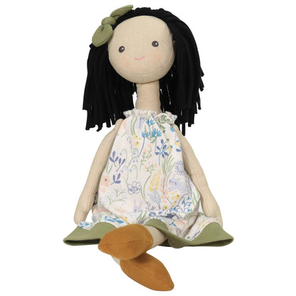 Jedda - A Soft Cuddle Friend in Green, Blue & Sweetness Too - Made In Sri Lanka