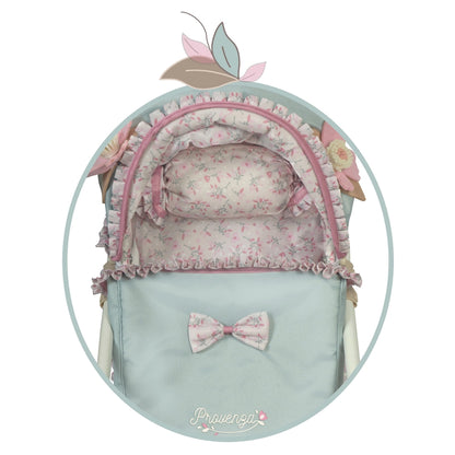 My First Doll Stroller - Elegant Quilted Fabric - Made In Spain