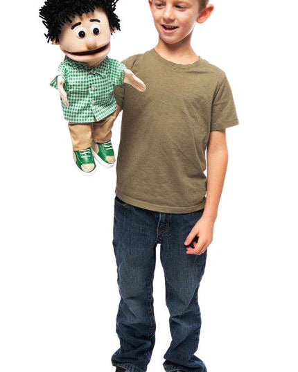 Silly Puppets Kenny Puppet – 14" Peach Skin Hand Puppet