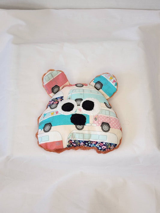 Rusty Rider Bear - Limited Handmade Peek-A-Boo Fidget - Made In U.S