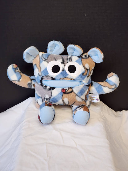 Bailey Bones Chomper Buddy - A One-of-a-Kind Comfort Pup Plush - Made In U.S