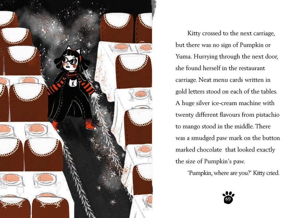 Kitty and the Runaway Train: Paperback