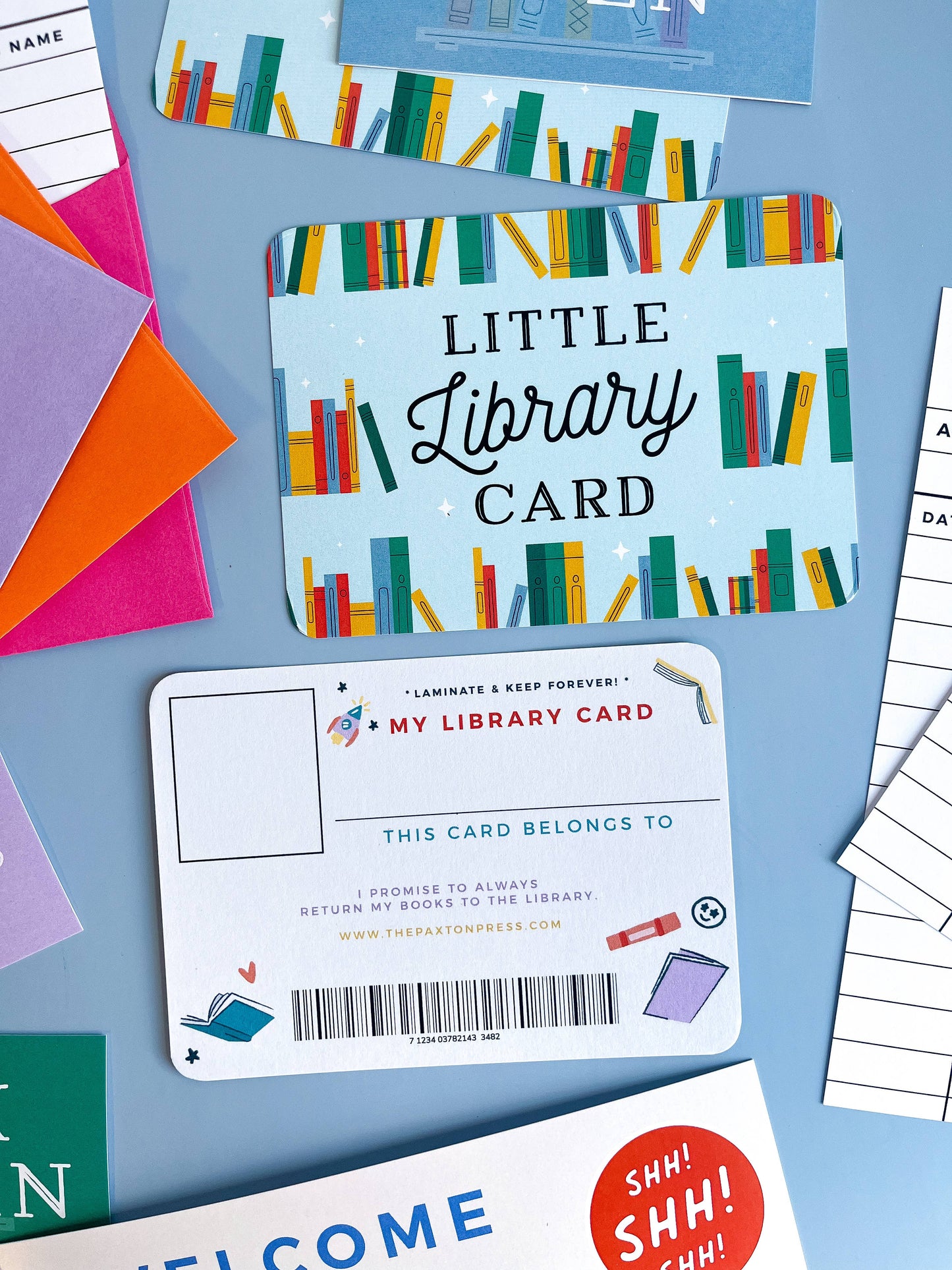 D.I.Y. Little Library Pretend Play Kit - Made In U.S