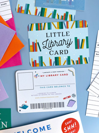 D.I.Y. Little Library Pretend Play Kit - Made In U.S