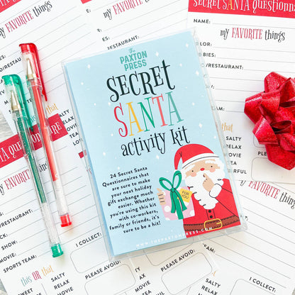 Secret Santa Activity Kit - Made In U.S