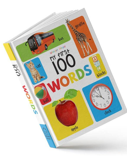 My First 100 Words Childrens Board Book - Wonderhouse