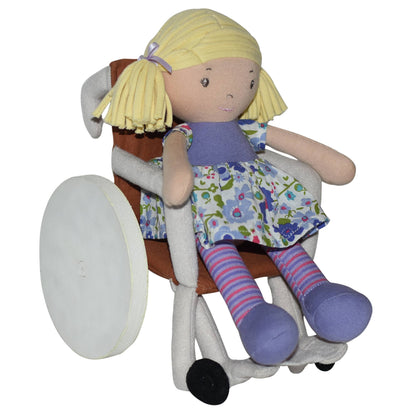 Tiny Caregiver’s Wheelchair - Hospital Doll Add-On - Made In Sri Lanka