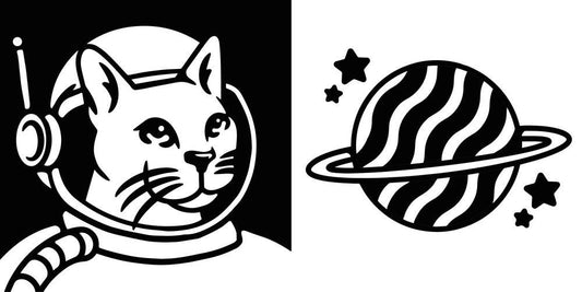 Contrast Book of Cool Animals: Children's Board Book