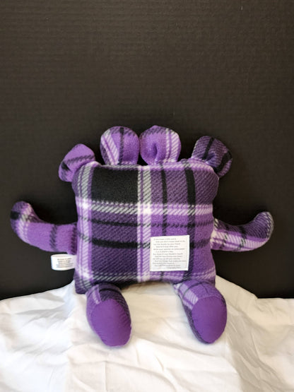 Violet Mae Chomper Buddy - Cozy Worry-Eating Plush Friend - Made In U.S