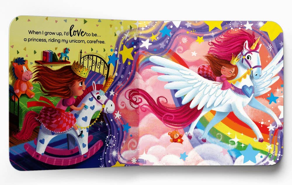 When I Grow Up, I Want to: 6 x 6 x 0.5 / Board Book / 22