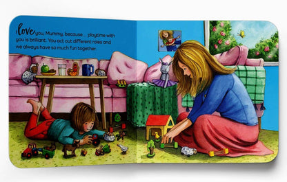 Mom, I Love You Childrens Board Book