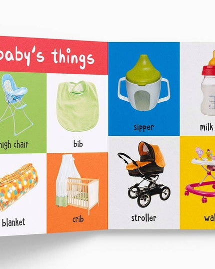 My First 100 Objects Around Us Baby Book - Wonderhouse
