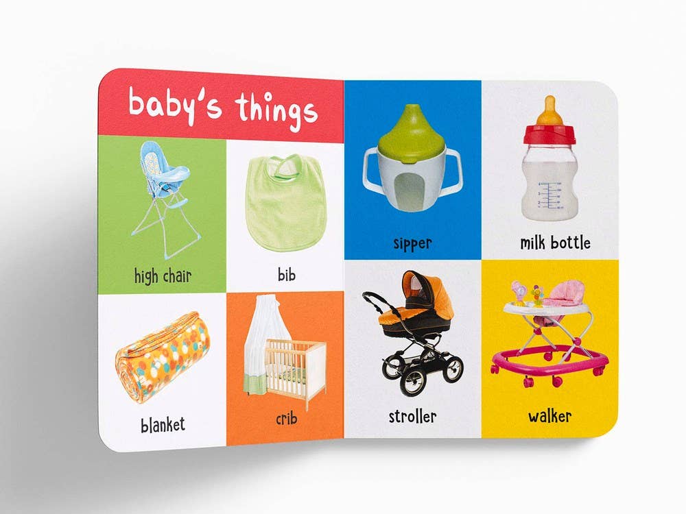 My First 100 Objects Around Us Baby Book