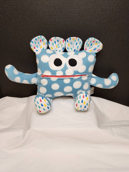 Raindrop Riley Chomper Buddy - Handmade Plush for Calm & Smiles - Made In U.S
